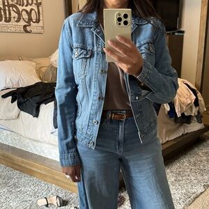 Classic Blue Denim Women's LEVIS Jean jacket